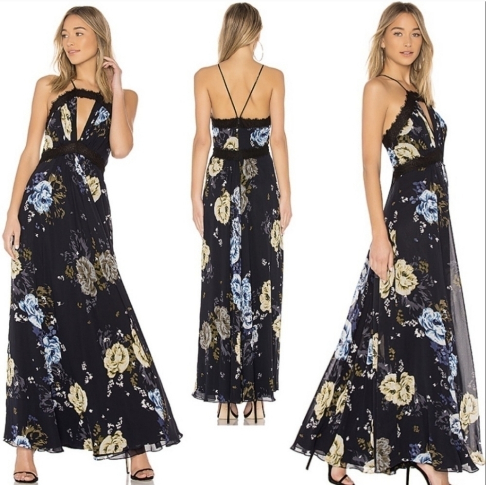 Jill stuart floral gown